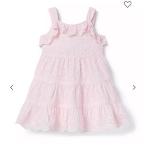 Janie and Jack Eyelet Tiered Party Dress